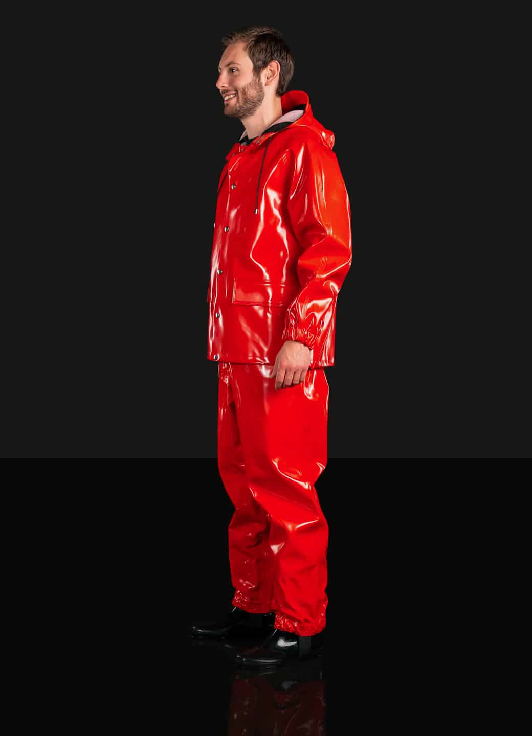 Regnjacka arbetskläder Rainjacket Raincoat Workwear Galon regnställ regnkläder