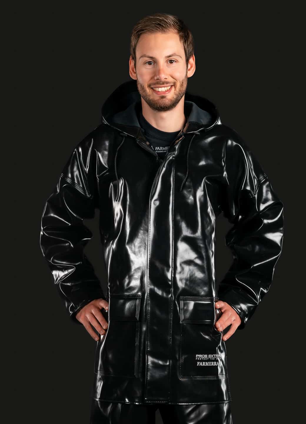 Regnjacka arbetskläder Rainjacket Raincoat Workwear Galon regnställ regnkläder