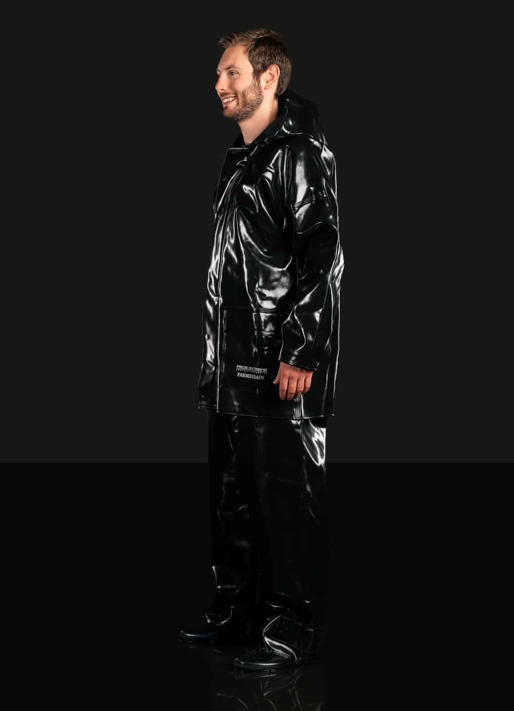 Regnjacka arbetskläder Rainjacket Raincoat Workwear Galon regnställ regnkläder