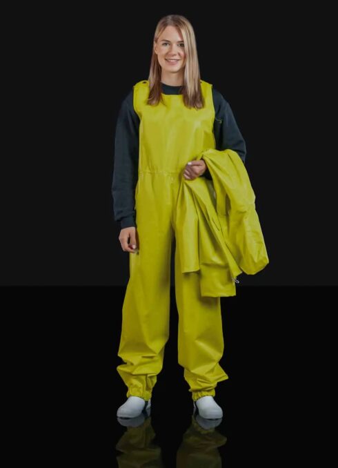 Regnjacka arbetskläder Rainjacket Raincoat Workwear Galon regnställ regnkläder