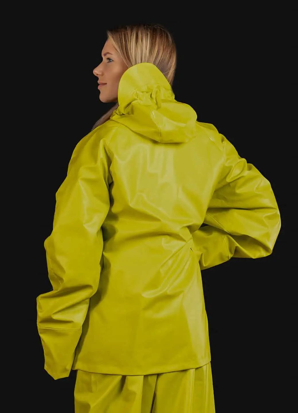 Regnjacka arbetskläder Rainjacket Raincoat Workwear Galon regnställ regnkläder