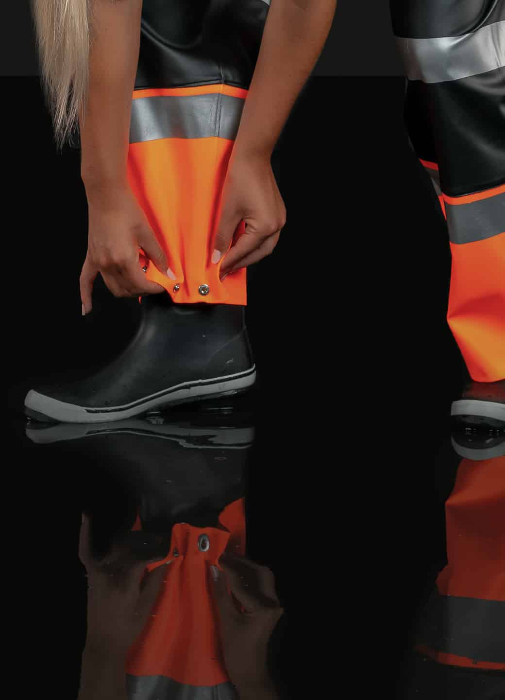Regnbyxor waistenpants regnkläder regnställ galon rainwear rainpants