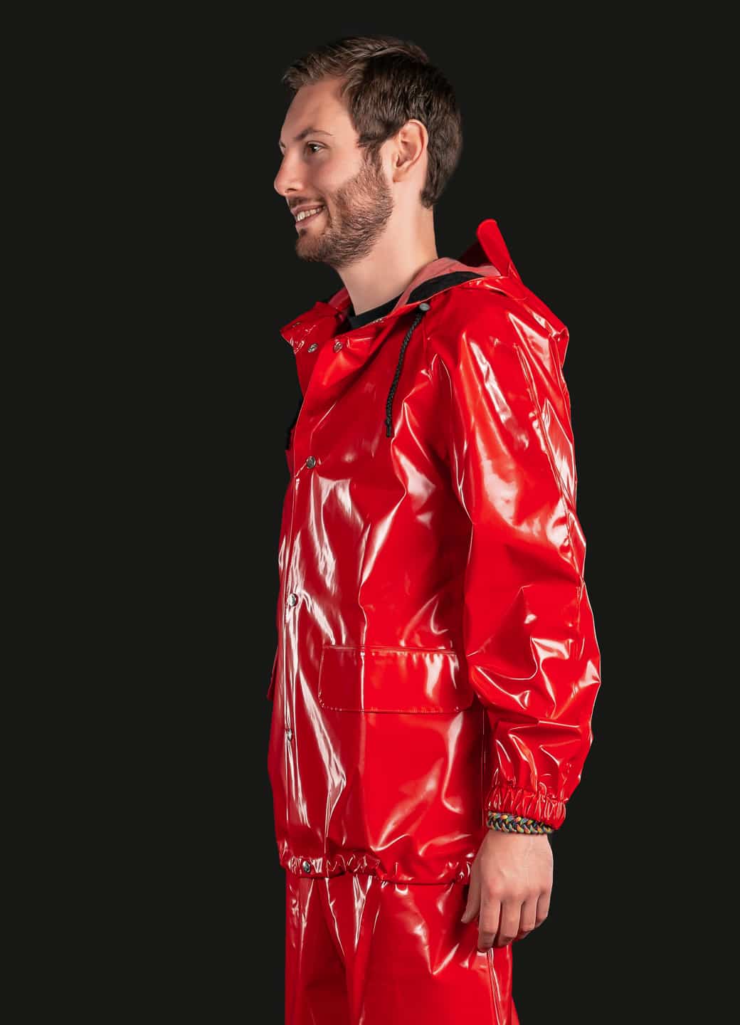 Regnjacka arbetskläder Rainjacket Raincoat Workwear Galon regnställ regnkläder