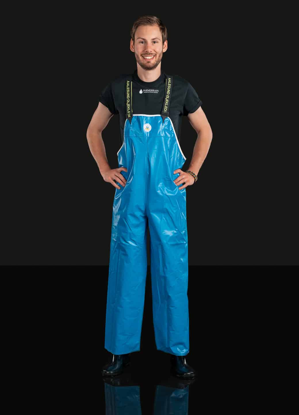 Regnbyxa regnbyxor Arbetsbyxor bibipants rainpants Galon regnkläder regnställ