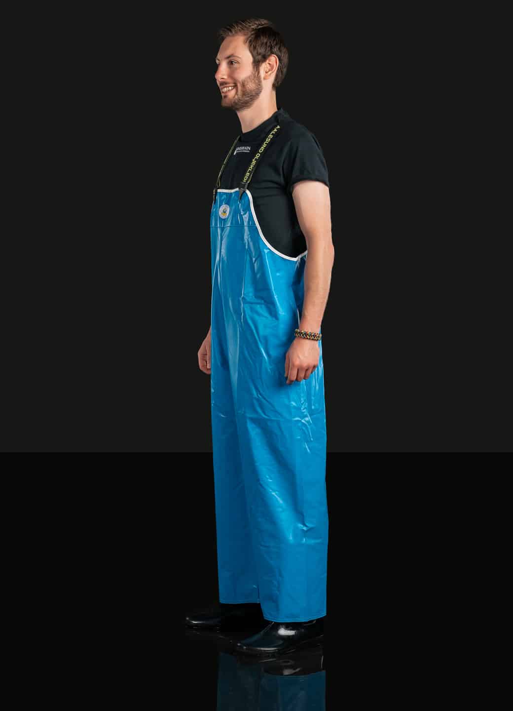 Regnbyxa regnbyxor Arbetsbyxor bibipants rainpants Galon regnkläder regnställ