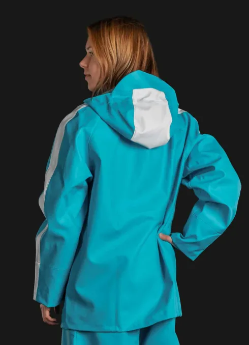 Regnjacka arbetskläder Rainjacket Raincoat Workwear Galon regnställ regnkläder