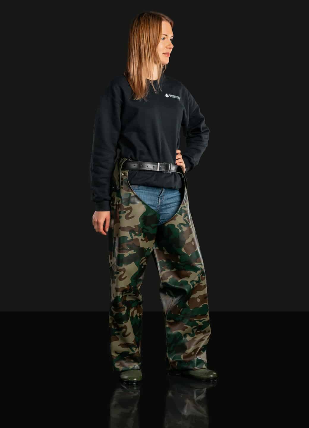 Regnbyxa regnbyxor Arbetsbyxor bibipants rainpants Galon regnkläder regnställ