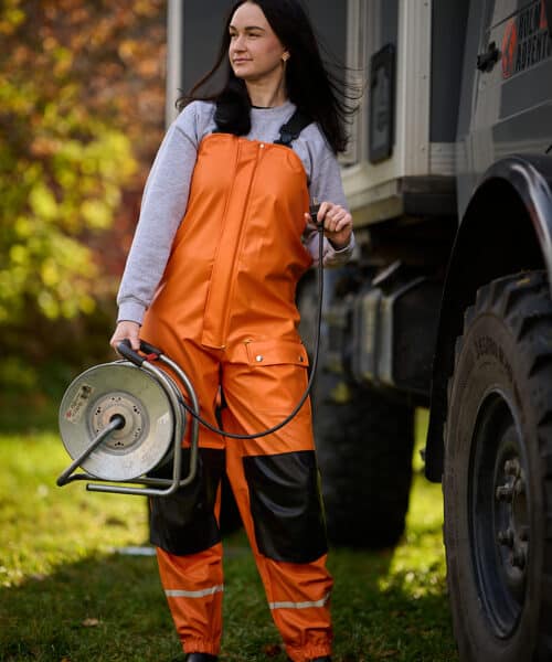 Adventure Lava Edition Pinafore pants